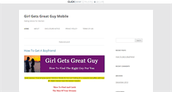 Desktop Screenshot of girlgetsgreatguy.org