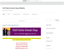 Tablet Screenshot of girlgetsgreatguy.org